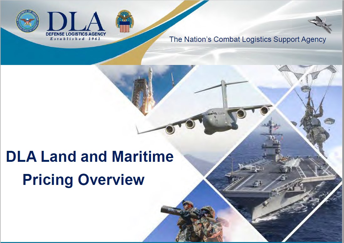 DLA Land and Maritime Pricing Overview